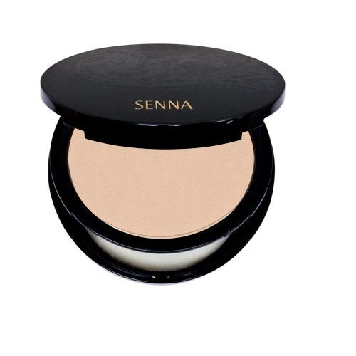 Senna Cosmetics Mineral Mix Pressed Foundation, Medium Duo, 0.32 Ounce