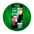 Splat Neon Green Semi Permanent Hair Dye Kit with Bleach & Application - Vibrant Color