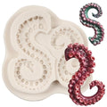 Tentacles Octopus Silicone Mold for Cake Decorating - Style A