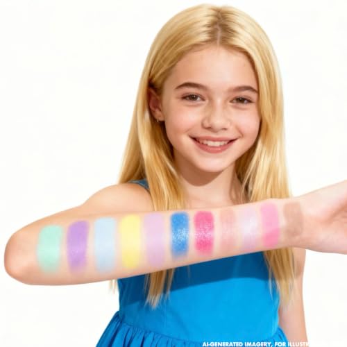 Alice in Wonderland 55-Well Face Palette with Eyeshadow, Highlighters & Blush - Variation of THIS listing