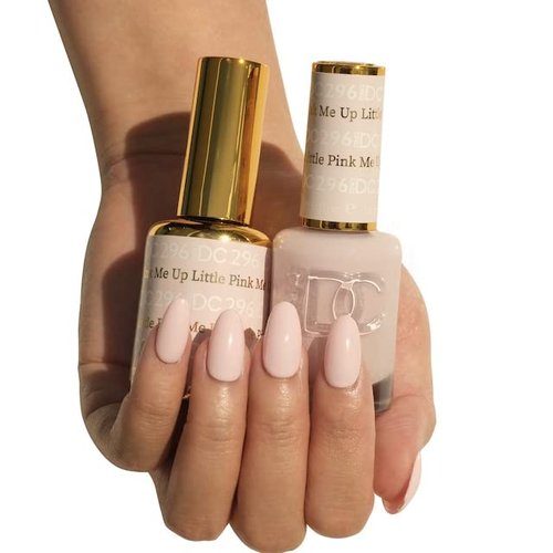 DND Gel Polish Set - Pink Nude Collection | UV/LED Gel & Air Dry Chip-Free Nail Polish Duo, 0.5 Fl Oz Each