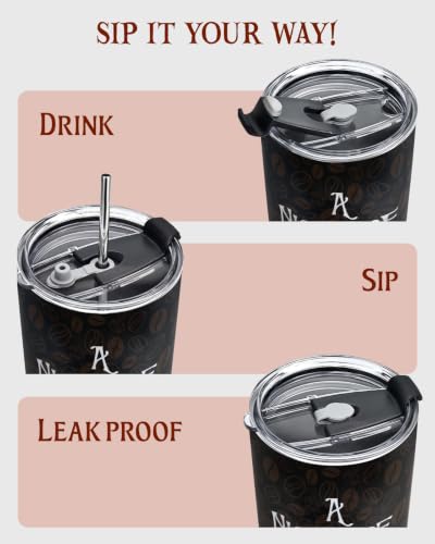 Skeleton Character Halloween Tumbler 20oz - Horror Gift for Dark Lovers