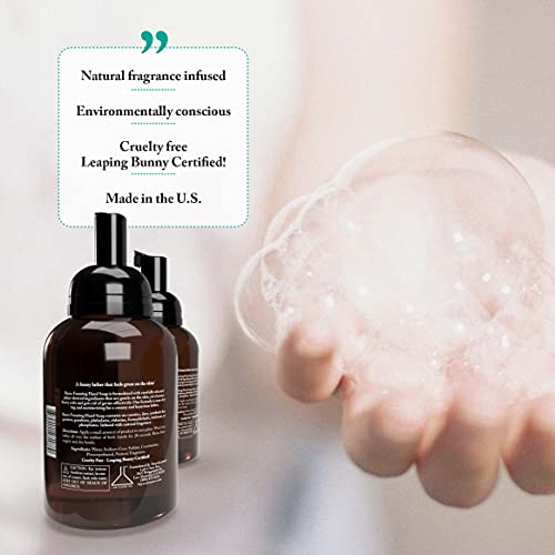 Lavender Foaming Hand Soap - Nourishing Hand Wash with Essential Oils - 11.5 Fl Oz Pack of 3