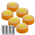 6 Pack Orange Halloween LED Pumpkin Lights with Remote & Timer