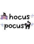 Hocus Pocus Banner - Halloween Party Decorations - Witch & Black Cat Wall Decor - Variation of THIS Listing