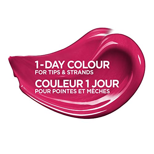 Temporary Hair Makeup Raspberry 10 - 1 Fl Oz, Washable Brunette Hair Color