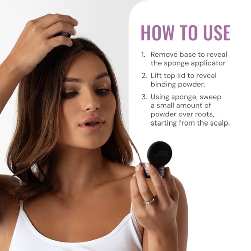 Style Edit Root Touch Up Powder Light Brown 0.13 oz - 1 Pack - Instant Gray Coverage