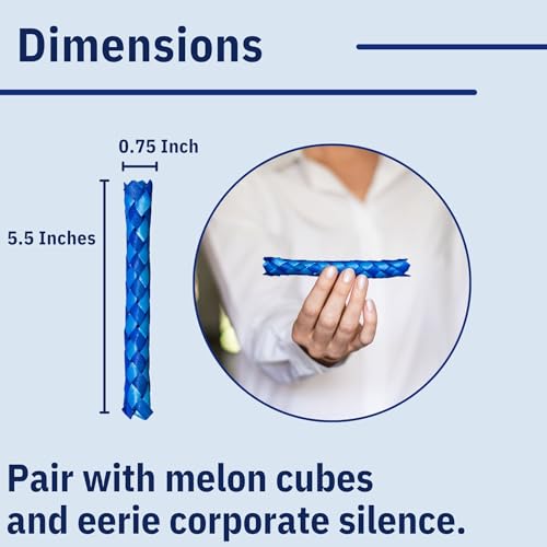 Chinese Finger Traps Party Favors - Blue Severance-Inspired Novelty Gift Set