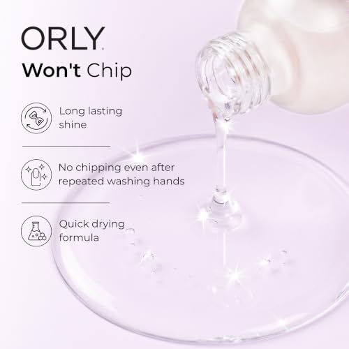 Long-Lasting Chip-Resistant Nail Top Coat - High Shine & Durability, 18ml
