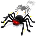 Giant Halloween Spider Decoration with LED Eyes and Sound - 47 Inch