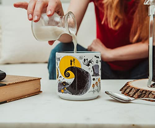 Nightmare Before Christmas Ceramic Stacking Mug - 13oz Halloween Town Coffee Cup