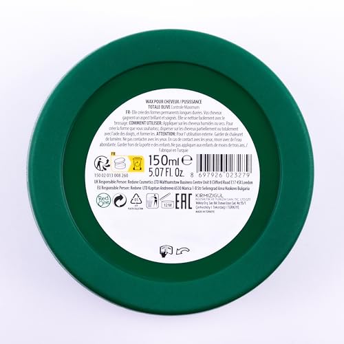 Strong Hold Olive Hair Wax for Men & Women - 150ml