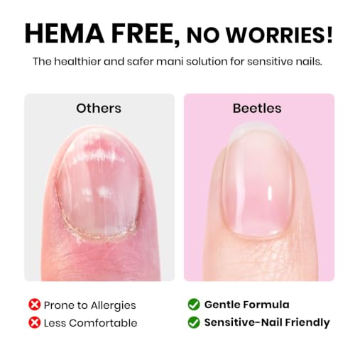 Beetles Gel Base and Top Coat Set - F-Clear-3 - 3 x 10ml Nail Polish