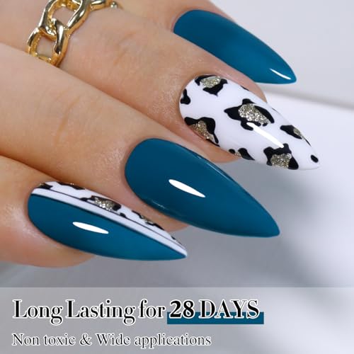 Double Rhythm 15ML Gel Polish - Lake Blue, Same Color, Soak Off, Salon & DIY