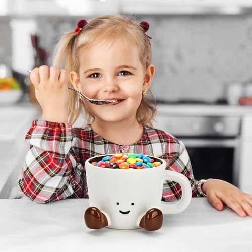 Chocolate Ceramic Coffee Mug 12.8oz - Cute Funny Office Mug for Women