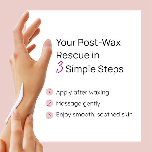 After Wax Lotion - Soothing Hydrating Post-Wax Relief with Tea Tree Oil - 200ml