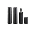 3 Pack Black Airless Pump Bottle Travel Lotion Bottles Cosmetic Cream Bottle Vacuum Pump Bottles Makeup Dispenser Container (30ml/1oz)
