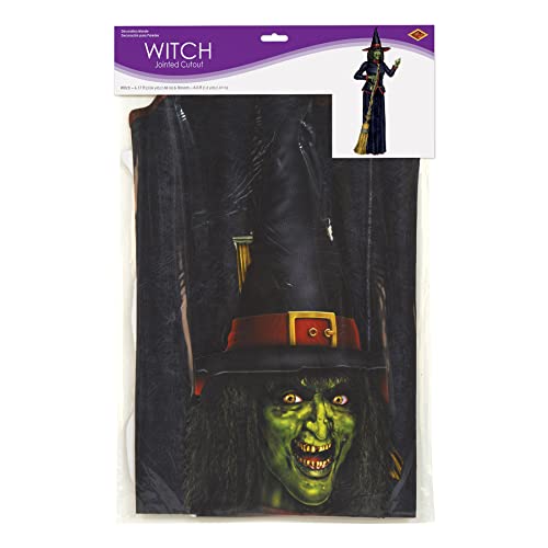 Witch Decorations - 2 Pack Fully Poseable 6'2