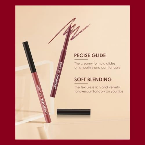 Matte Lipstick & Lipliner Set - Waterproof, Long-Lasting, Velvet Finish - Variation C