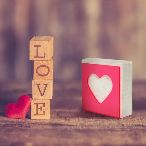 Pink Heart Acrylic Napkin Holder for Tables - Valentine's Day Dispenser