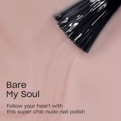 OPI Nail Lacquer Bare My Soul - Sheer Soft Beige Nail Polish - Long Lasting
