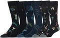 Tommy Bahama Men's Dress Casual Crew Socks - Comfortable 6-Pair Set for Everyday Wear