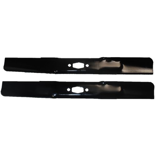 2Pk 742P05528 Blades Compatible with 42" Craftsman, Cub Cadet, MTD 742-05528, 742P05528, 742-05177, 742P05177 (Compatible with S Center Hole)