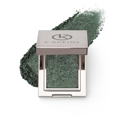 Glitter Eyeshadow Palette Deep Green - Long-Lasting Waterproof Shimmer Makeup