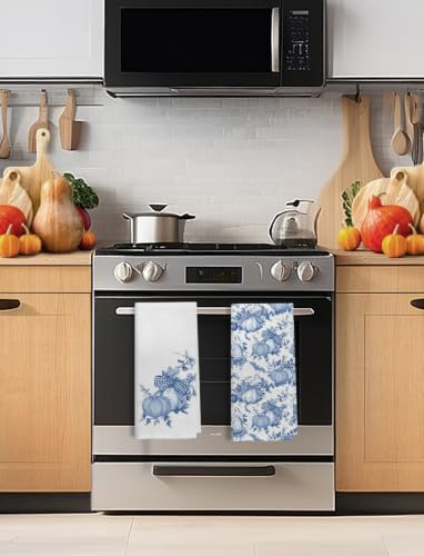 Preppy Bow Ghost Kitchen Bathroom Towels 16x24in - Variation 23