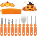 Halloween Pumpkin Carving Kit - Stainless Steel Tools Set for DIY Jack-o'-Lanterns