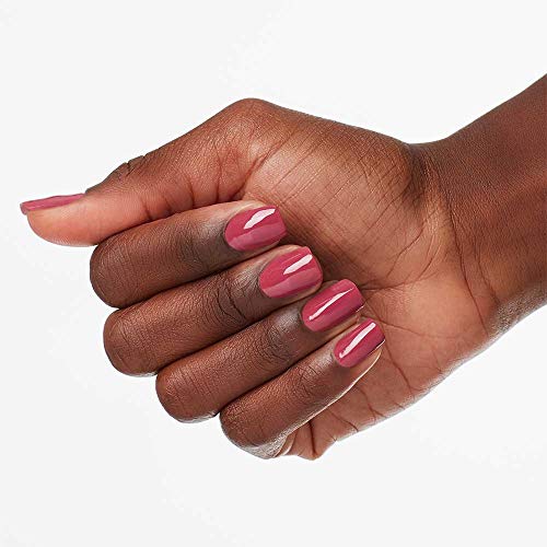 OPI Aurora Berry-alis Nail Lacquer - Dark Pink Opaque Polish, Long-Lasting