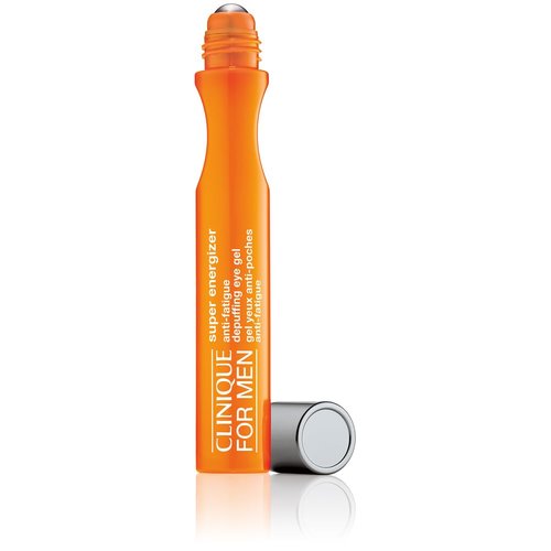 Clinique For Men Super Energizer Eye Gel - Anti-Fatigue & De-Puffing Treatment with Hyaluronic Acid | 0.5 Fl Oz