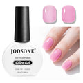 JODSONE Crystal Pink Gel Nail Polish 10ml - B54 Variation Long-Lasting UV Curing