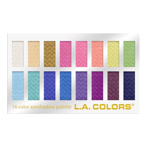 16-Color Eyeshadow Palette - Haute / 0.95 Ounce - Vibrant & Long-Lasting Makeup