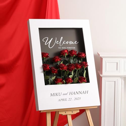 Artificial Silk Roses Bulk Bouquet - Burgundy, 50 Long Stem Fake Flowers for Wedding & Home Decor