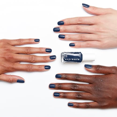 Vegan Quick Dry Nail Polish - Navy Blue, Power Moves Collection, 0.33 fl oz