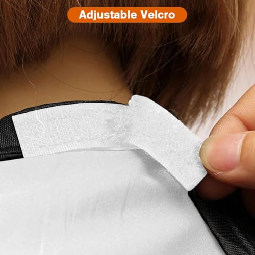 Beard Bib for Men - Hair Catcher Apron with Suction Cups - White - Variation of Beard Bib White