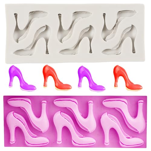 High Heels Silicone Mold for Cake Decorating - Style A