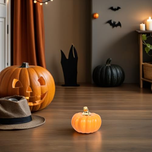 Ceramic Pumpkin Decorations for Home Halloween Thanksgiving Table Decor