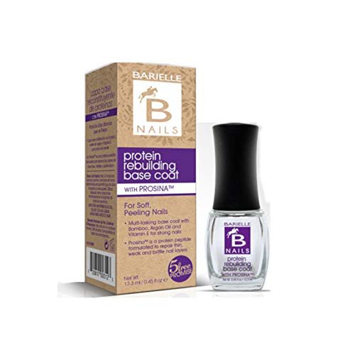 Protein Rebuilding Base Coat with ProSina for Strong Nails - Nail Strengthener
