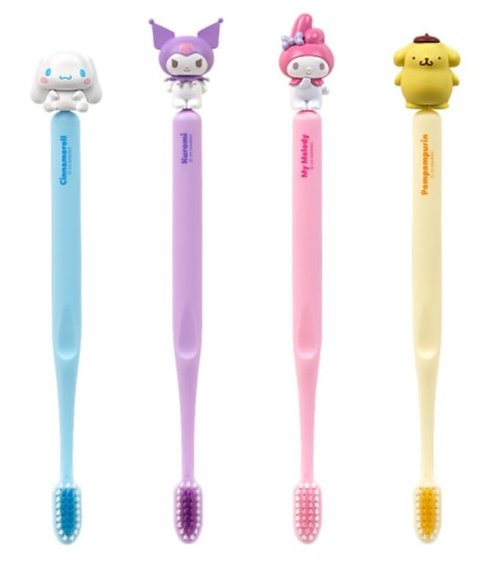 1 Count Cinnamoroll Cute Figure Toothbrush (SkyBlue)