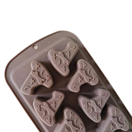 Halloween Witch Hat Silicone Baking Mold - Muffins, Chocolates, Cakes
