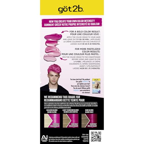 Semi-Permanent Hair Color - Shocking Pink - 2.2 Fl Oz - Variation of THIS listing
