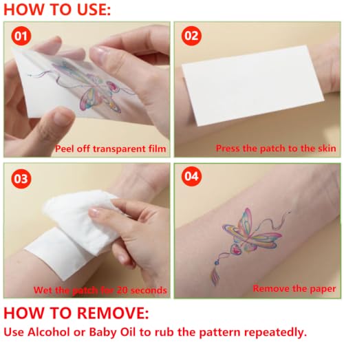 Zombie Makeup Scar Tattoo Stickers for Halloween Cosplay - 10 Sheets