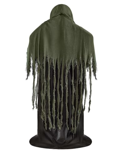 6 Ft Night Terror Animatronic Halloween Decor with LED Eyes & Head Motion