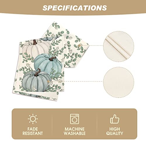 13x108 Inch Fall Table Runner - Teal Polyester Home Decor for Parties & Holidays