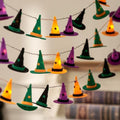 Halloween Witch Hat String Lights - 9.8ft 20 LED Decorative Lights for Party & Home Decor