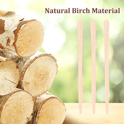 1200Pcs Wax Sticks for Body, Eyebrow & Lip Hair Removal - Spatula Applicators
