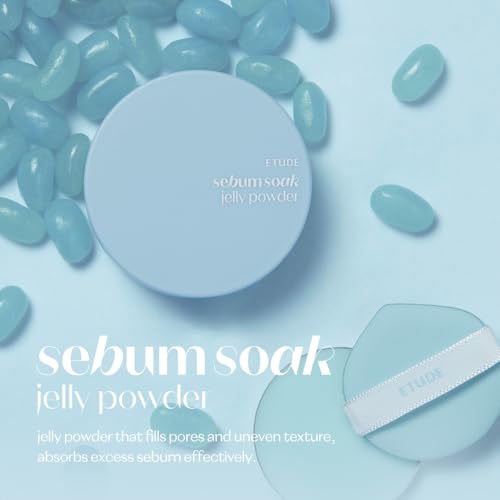 ETUDE Mattifying Jelly Pressed Powder - Oil Control & Matte Finish, 1 Pack