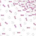 Halloween Baby Boo Confetti for Party Decorations, 120pcs